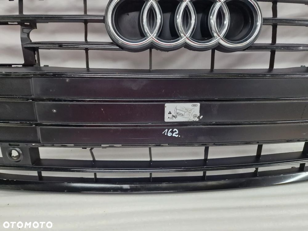 AUDI A6 C8 S-LINE 4K0 18- ATRAPA / GRILL PRZEDNI PRZÓD NA PDC , POD RADARY WERSJA BLACK / CZARNY , NR 4K0853651C , NR AUKCJI GL162 - 5