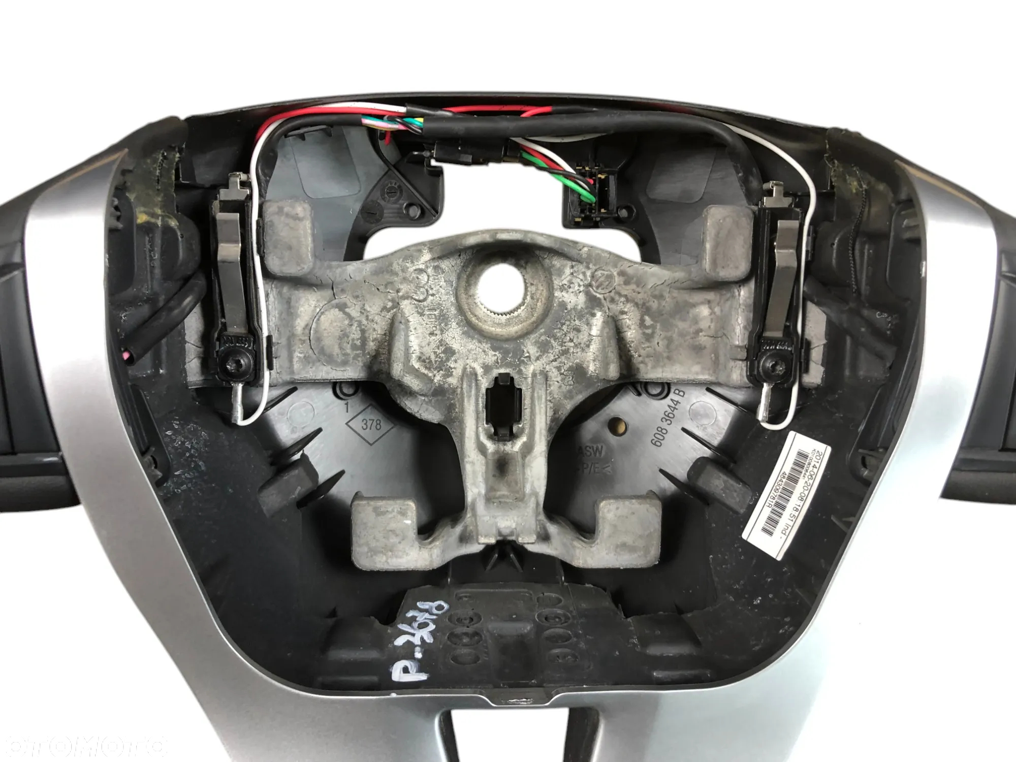 Kierownica Multifunkcyjna Renault Laguna III 484309781R Stan B.Dobry -Gwarancja Wysyłka Montaż - 3