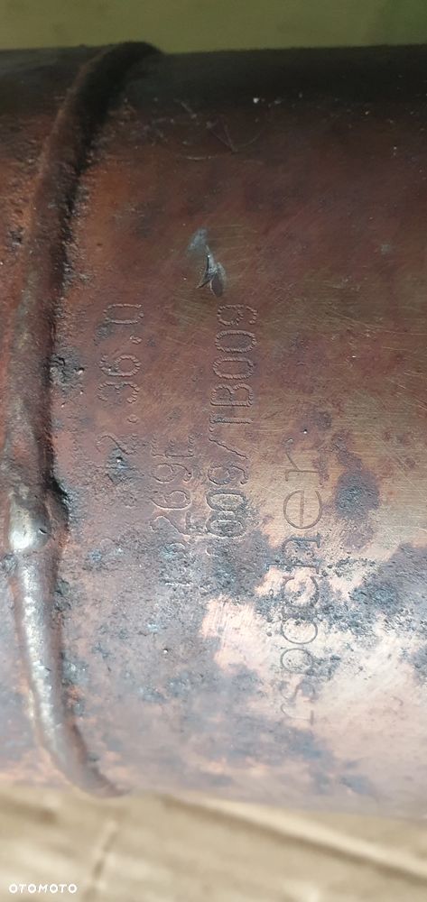 Katalizator kat Filtr prawy Mercedes ML W164 3.5 V6 A1644907414 - 6