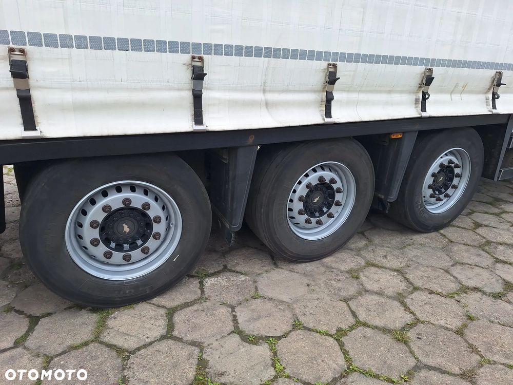 Schmitz Cargobull Firanka standard / ocynk / osie Schmitz - 4