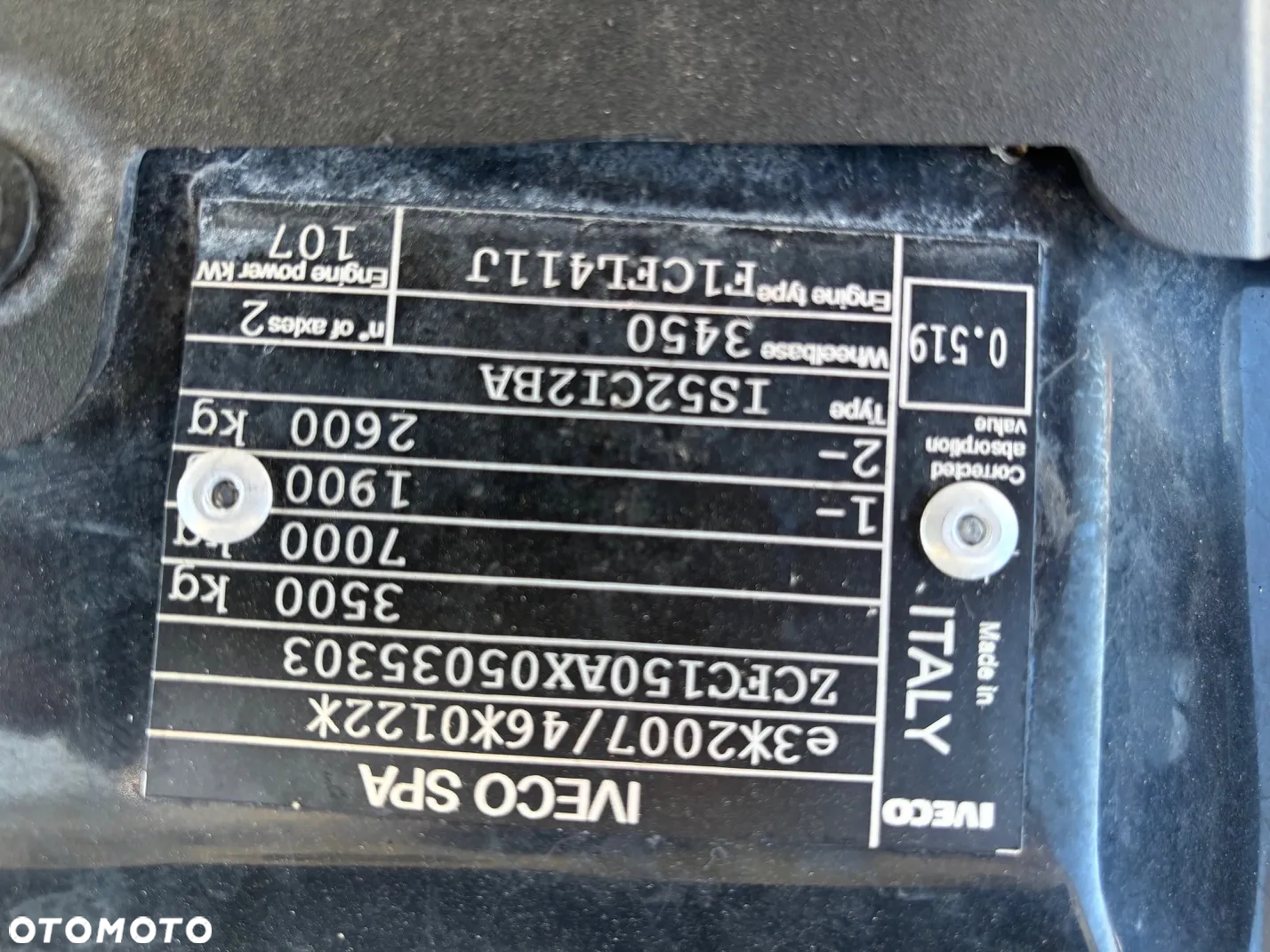 Iveco 50C15,,50C17,,50C18,,35C15,,35C17,,35C18,,35C13 - 9