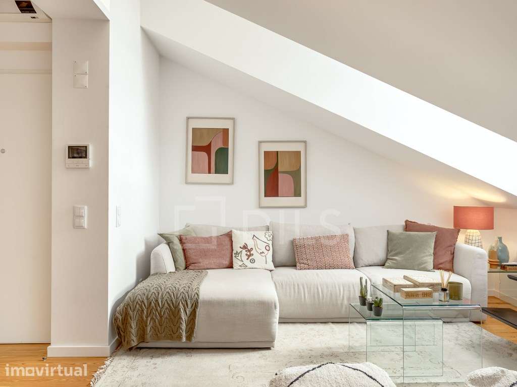 Apartamento T3 duplex com varanda e vista rio, em Santos - Grande imagem: 2/30
