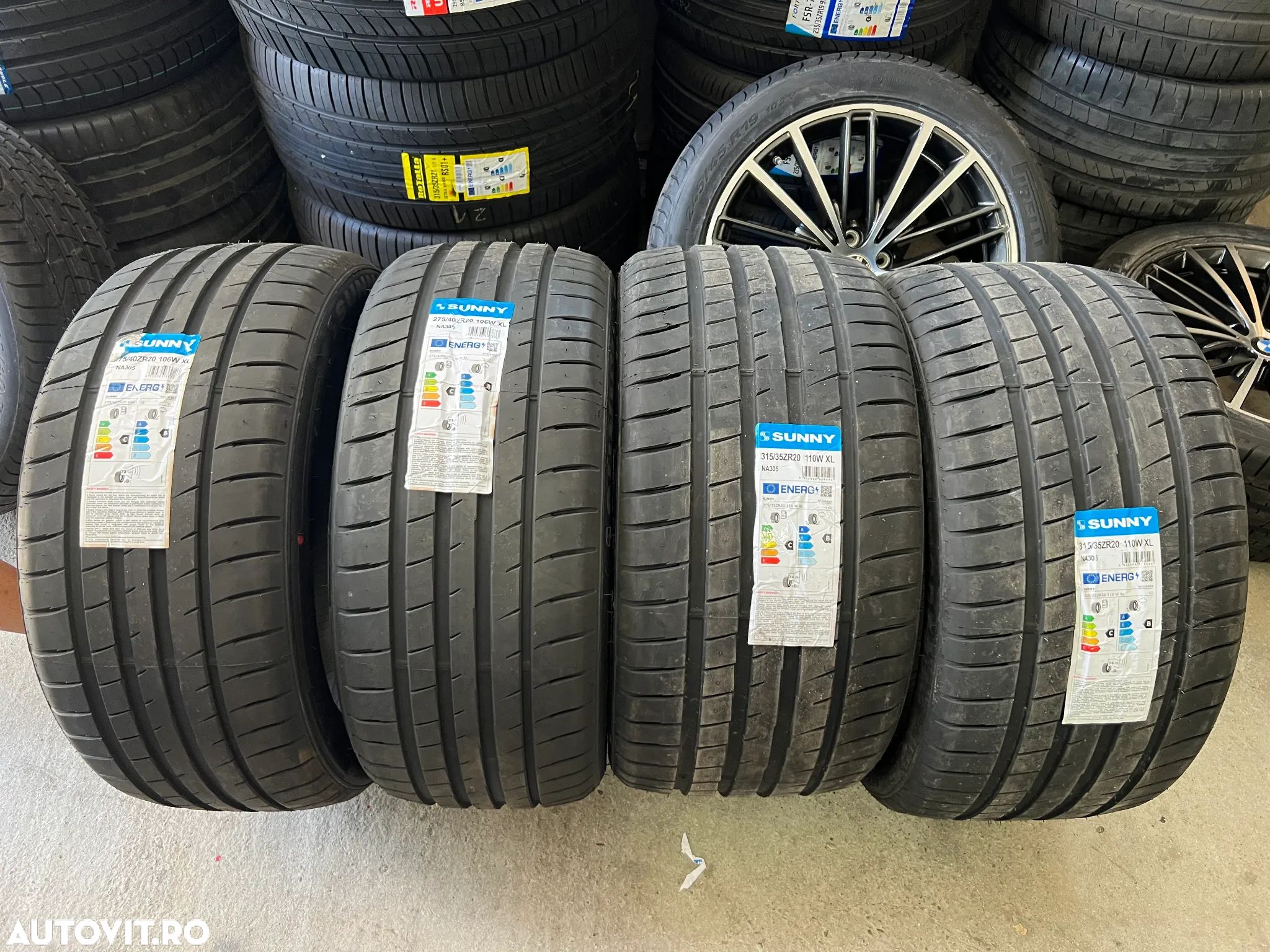 4 anvelope vara 275-40-20 si 315-35-20 BMW X5 X6 E70 E7 F15 F16 fabricatie 2025 - 1