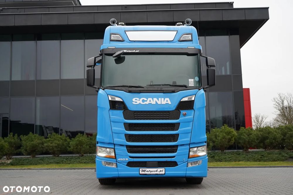 Scania S 450 / RETARDER / KLIMA POSTOJOWA / ALUFELGI / OPONY 100% - 11