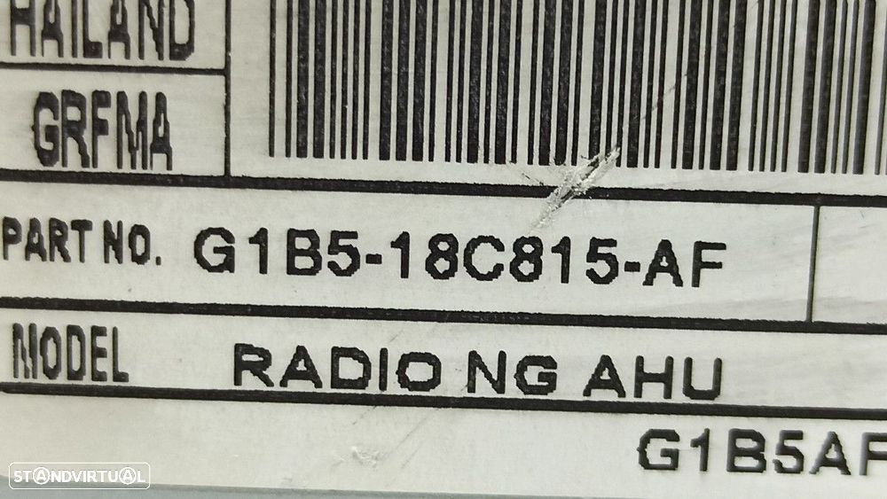 SISTEMA AUDIO / RADIO CD FORD KA+ ULTIMATE - 4