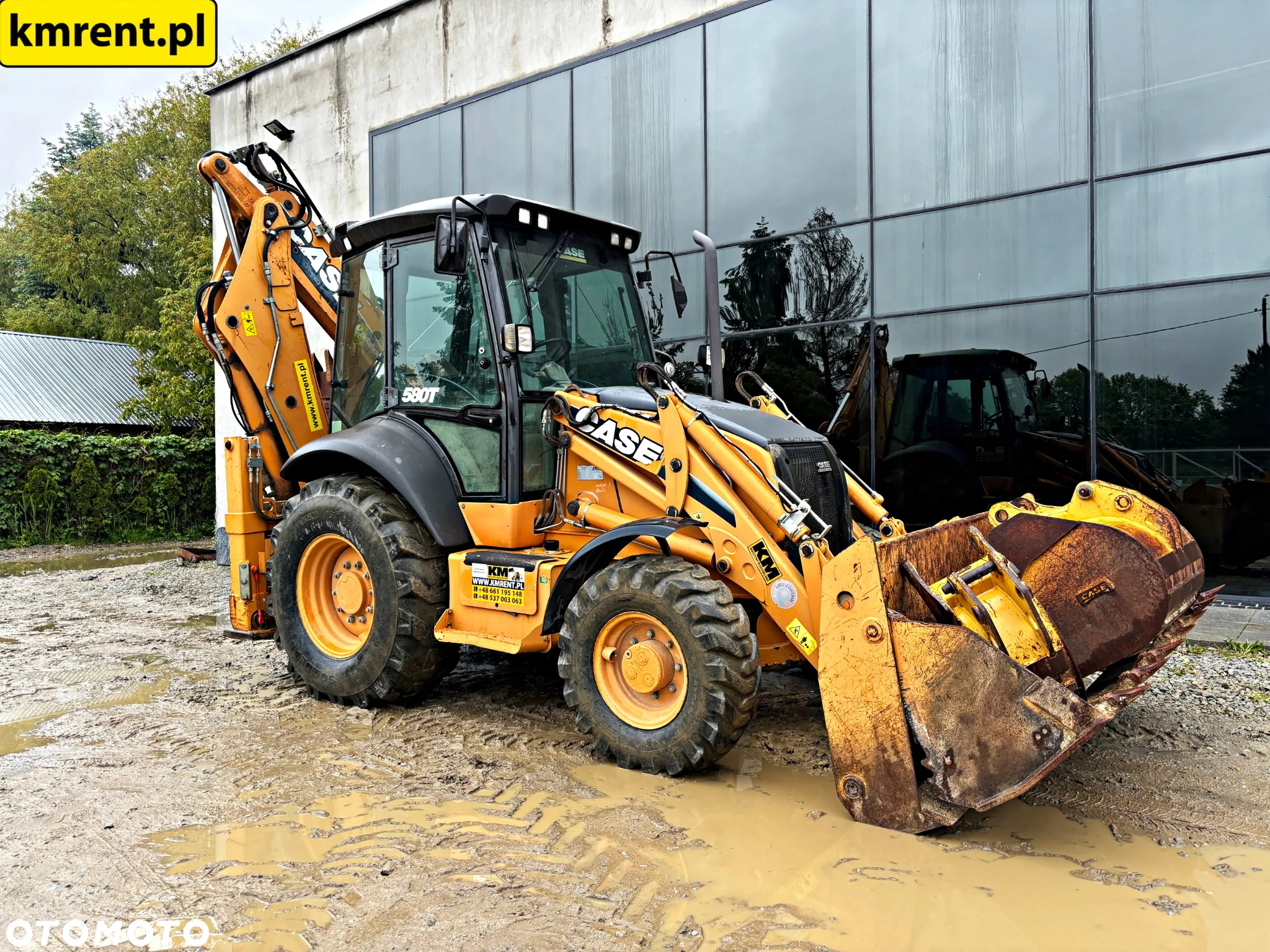 Case 580 T KOPARKO-ŁADOWARKA 2012R. | JCB 3CX CASE 590 CAT 428 NEW HOLLAND 110 - 4