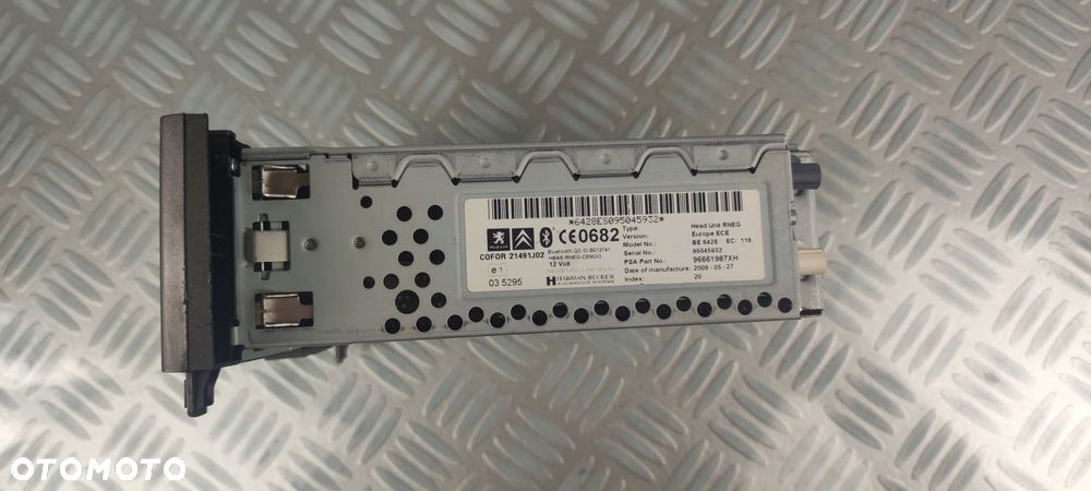 96661987XH radio fabryczne nawigacja CD GPS bluetooth PEUGEOT 308 T7 EUROPA - 7