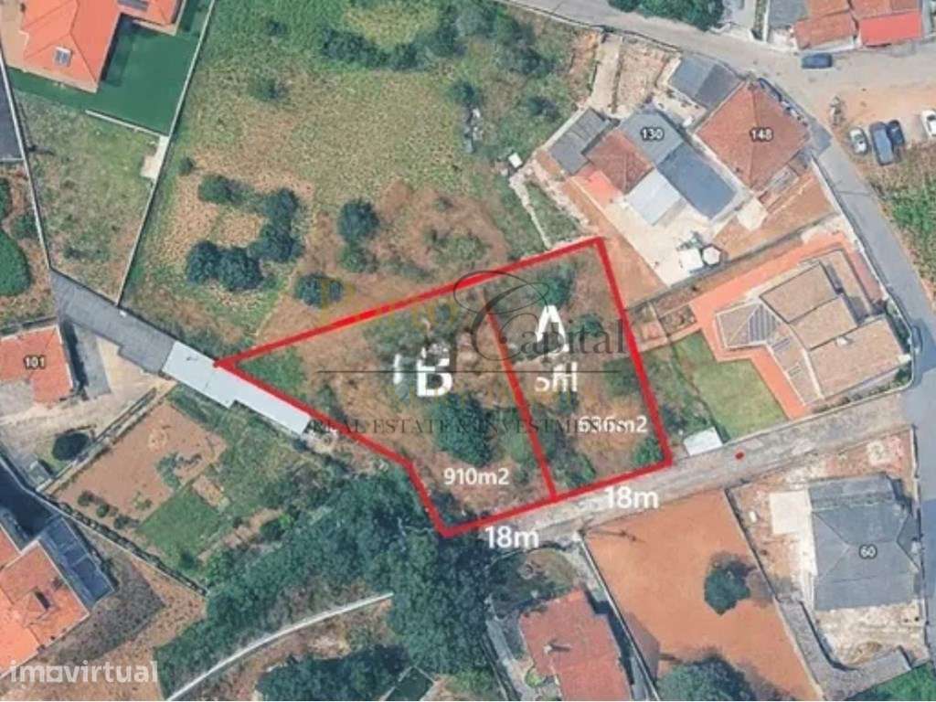 Terreno Urbano com 910 m² para Construção de Moradias em Grijó, Vil... - Grande imagem: 5/20
