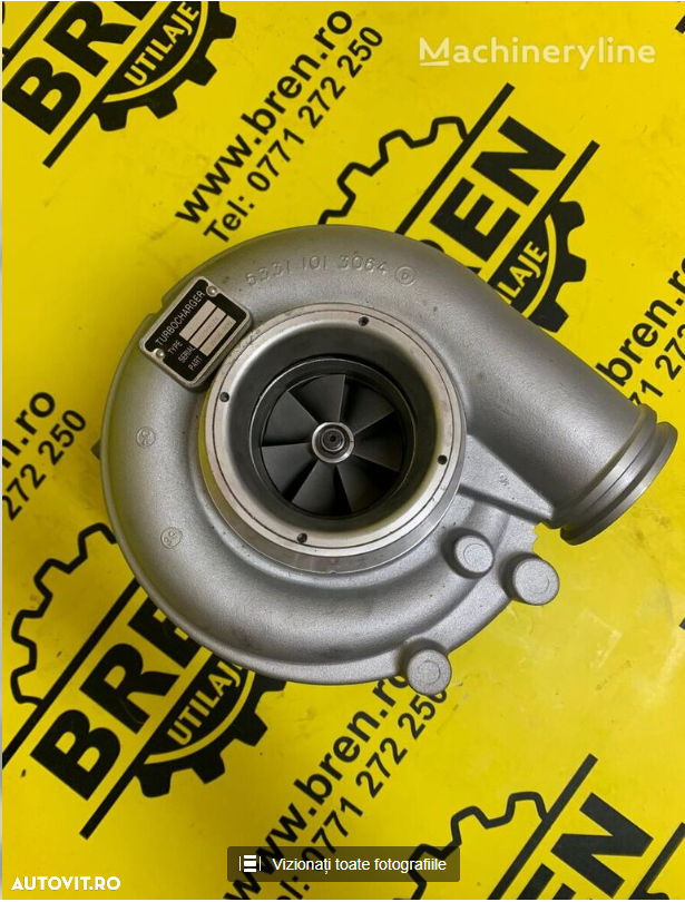 Turbocompresor motor MAN (51.09100-7694) pentru excavator nou - 6