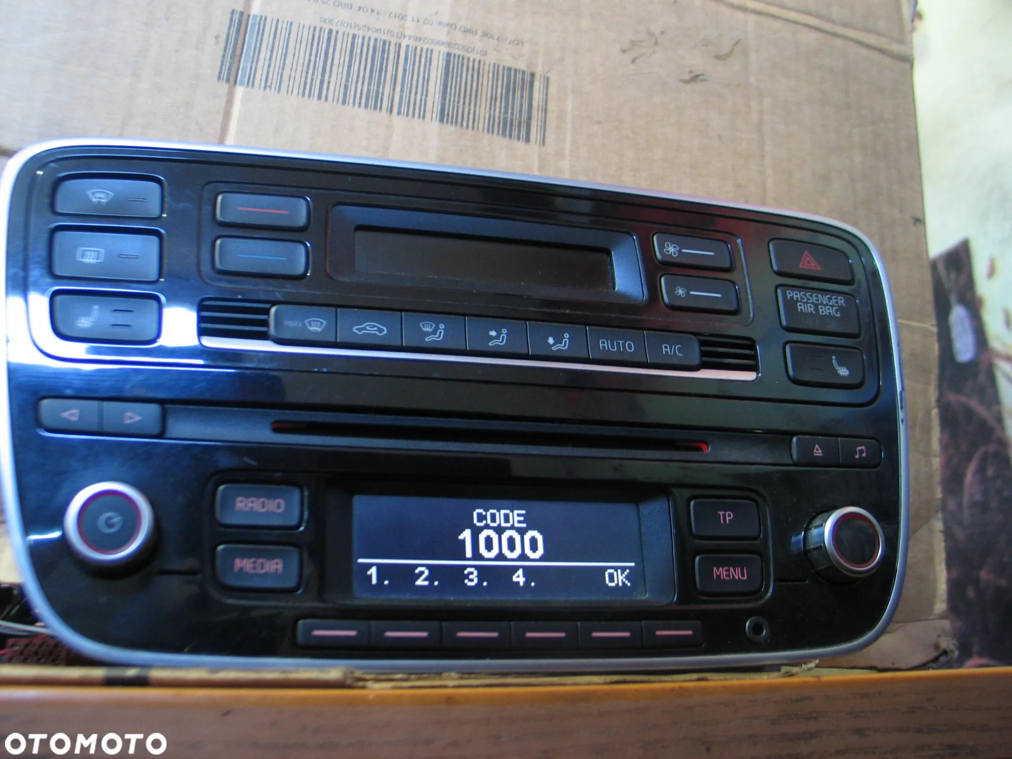 radio radioodtwarzacz Vw Up 1S0035156J - 4