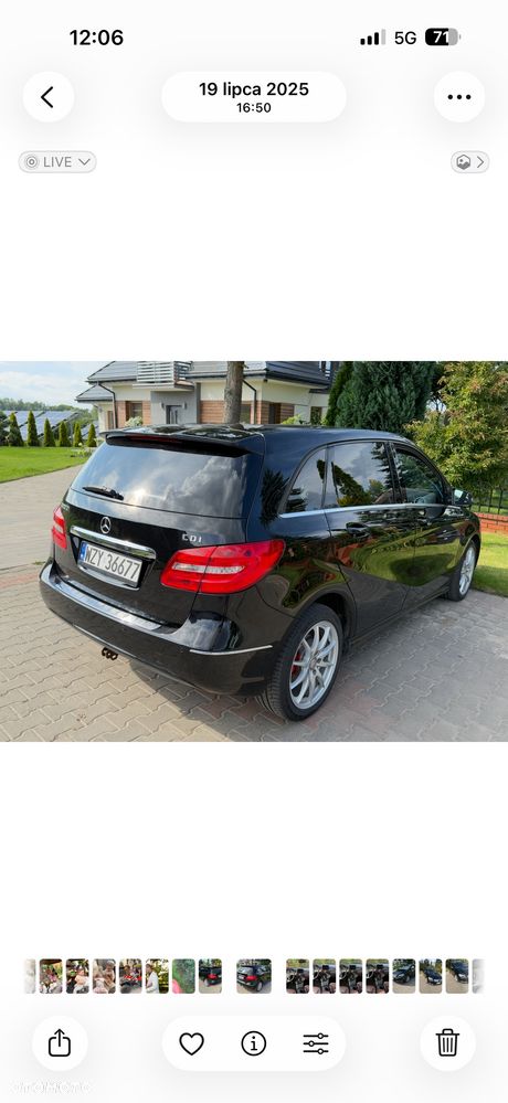 Mercedes-Benz Klasa B 200 CDI (BlueEFFICIENCY) 7G-DCT - 4