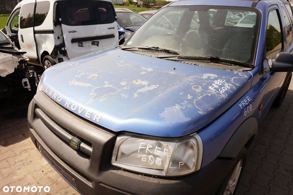 MASKA ZDERZAK BŁOTNIKI LAMPY FREELANDER I L314 608  LAND ROVER 1997-2000 NIEBIESKI PRZÓD KOMPLETNY - 4