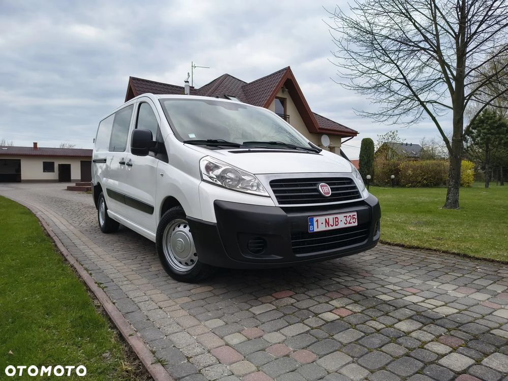 Fiat SCUDO Klima Elektryka Dubel Kabina 6os Brygadówka Hak - 21