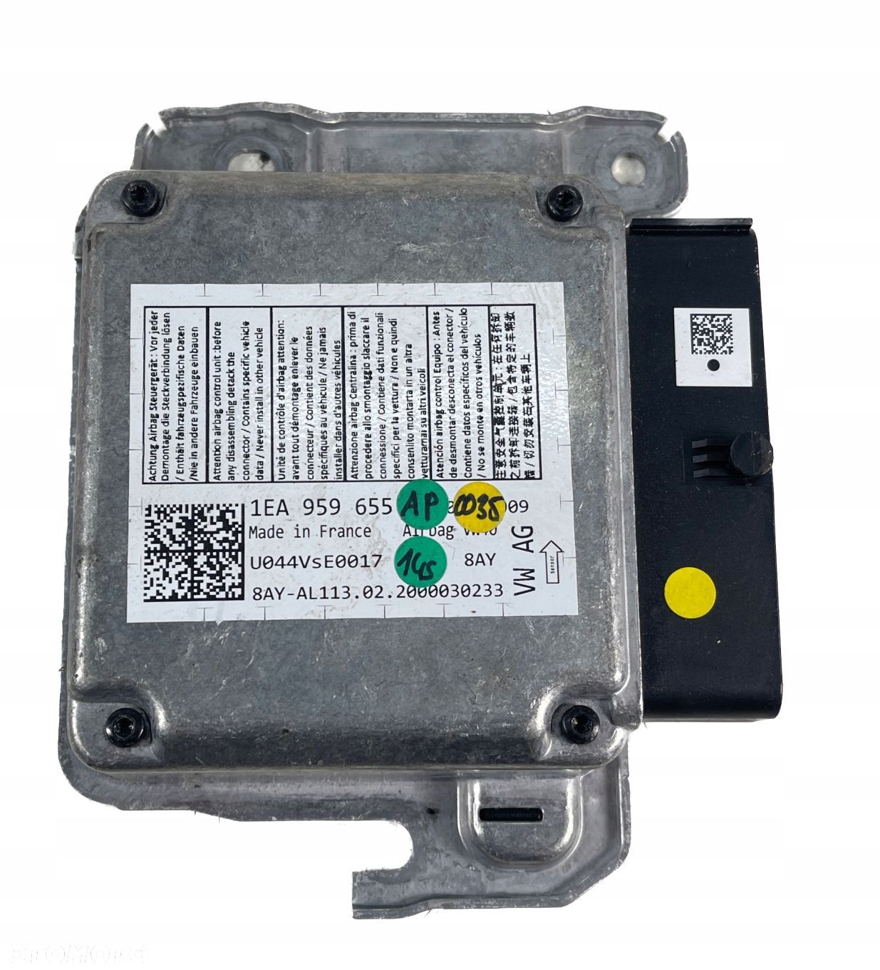 SKODA VW AUDI MODUŁ SENSOR AIRBAG 1EA959655AP - 1