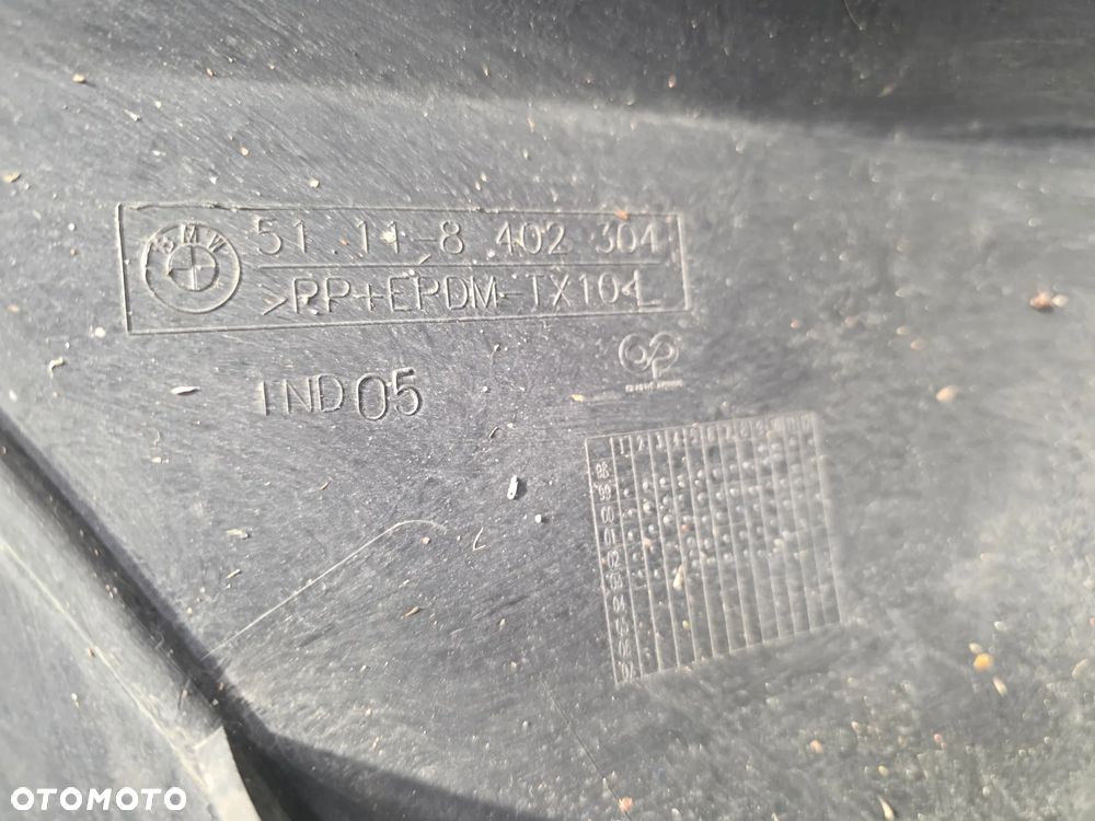 BMW X5 E53 99-06 ZDERZAK PRZEDNI PRZÓD SZARY / GRAFITOWY METALIK , NR 51118402304 / 8402304 , NR AUKCJI NZ1723 - 23