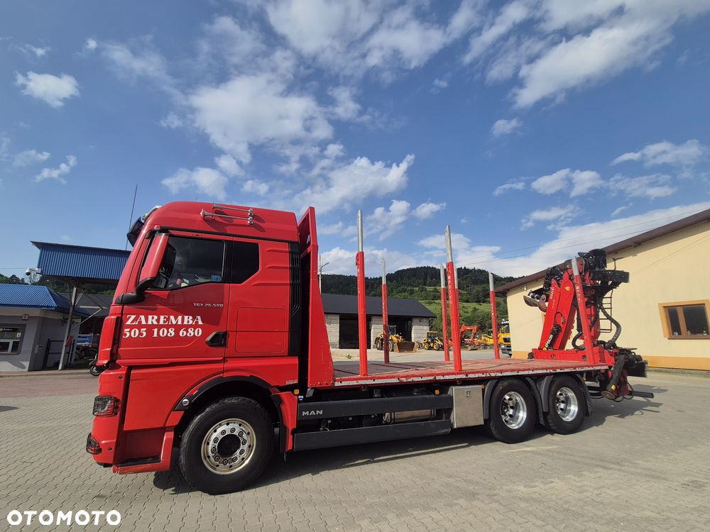 MAN Tgx 26.580 do drewna - 4