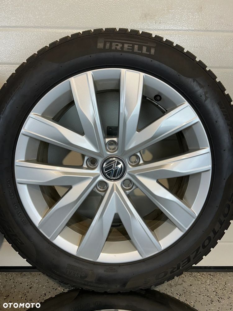 Oryginalne KOŁA FELGI 17 VW Arteon Passat B8 T-ROC Pirelli 215/55R17 7mm jak NOWE - 6