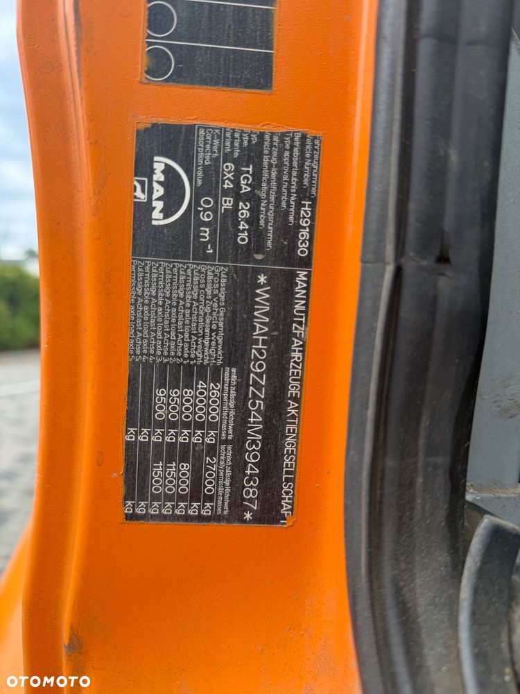 MAN TGA 26.410 - 11