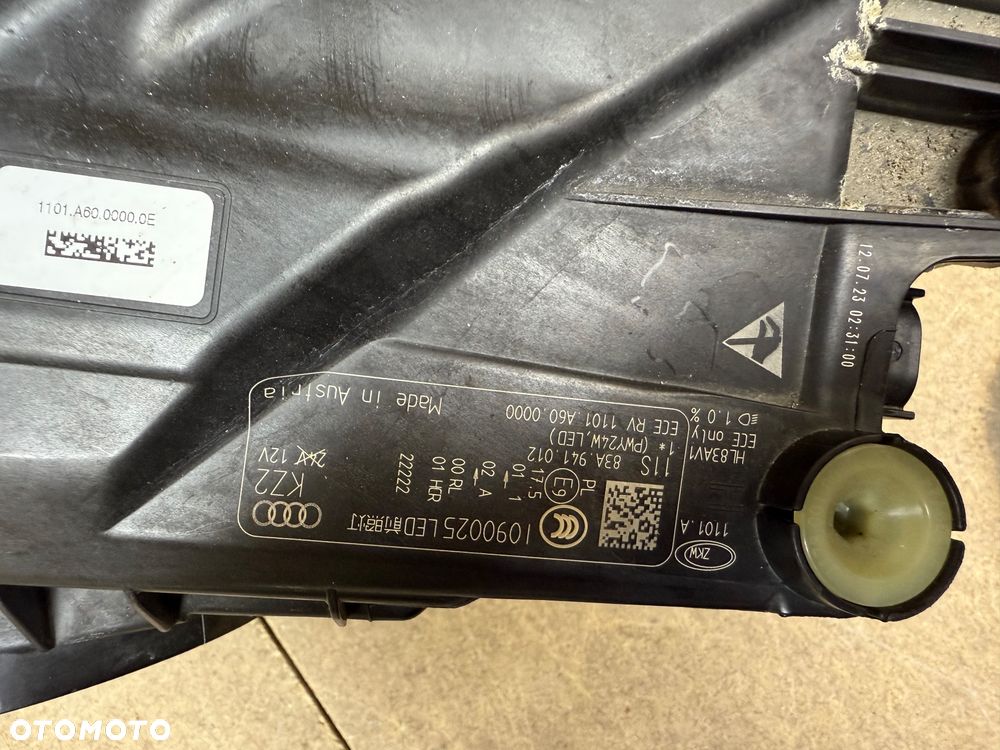 LAMPA PRZÓD PRAWA PRZEDNIA PRAWA AUDI Q3 II 83A LED 83A941012 - 11