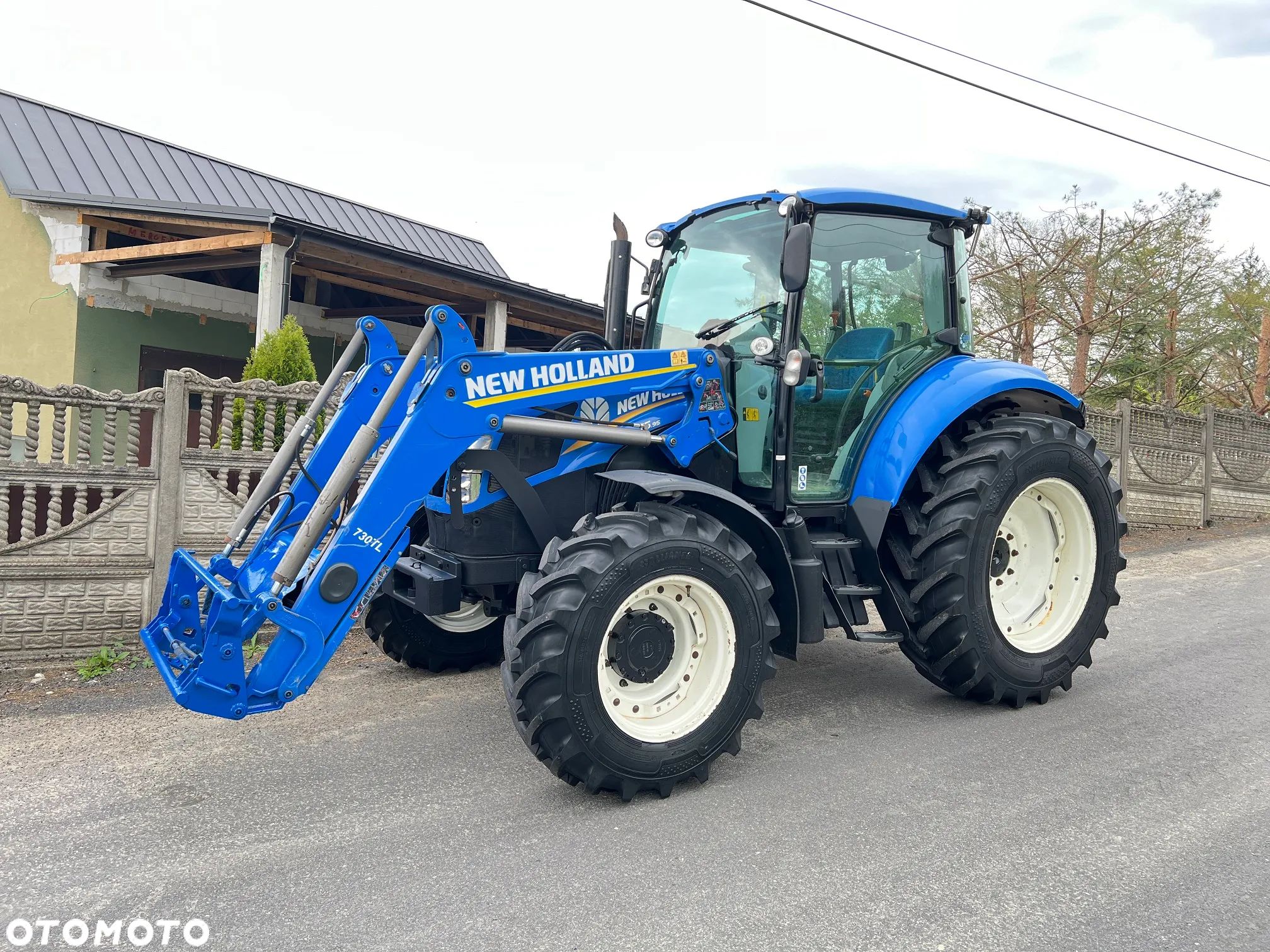 New Holland T5.95 | Ciągnik Rolniczy | TUR 730 TL | Hydraulika | Stan PERFEKCYJNY | - 1