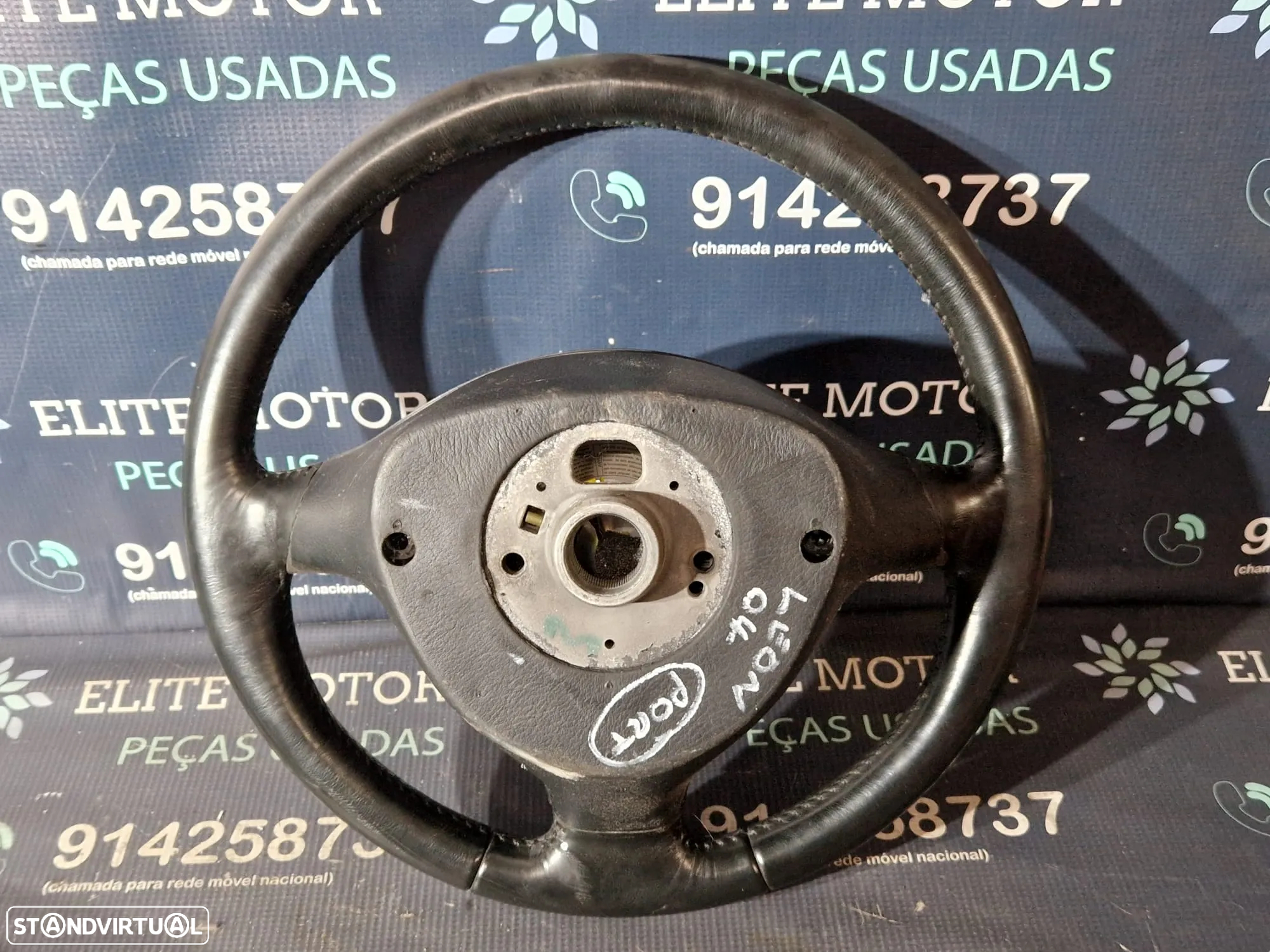 Volante usado pele SEAT LEON FR 1M airbag TOLEDO - 5