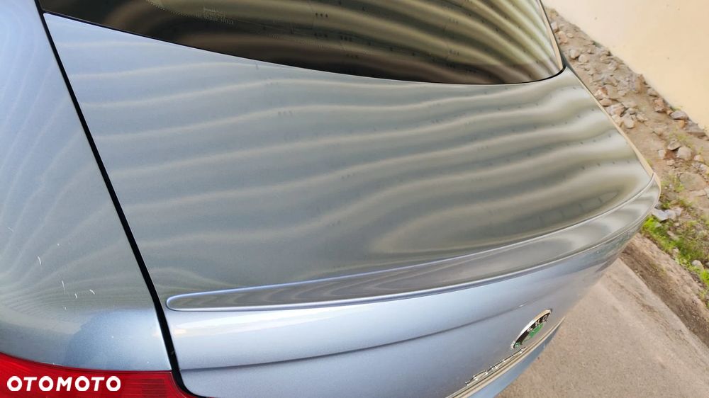 KLAPA SZYBA ZDERZAK LAMPY TYŁ KOMPLET KOMPLETNY TYŁ KOLOR 9154 LF5X ORYGINALNY LAKIER SKODA SUPERB II 2 SEDAN HB LIFTBACK V6 - 4
