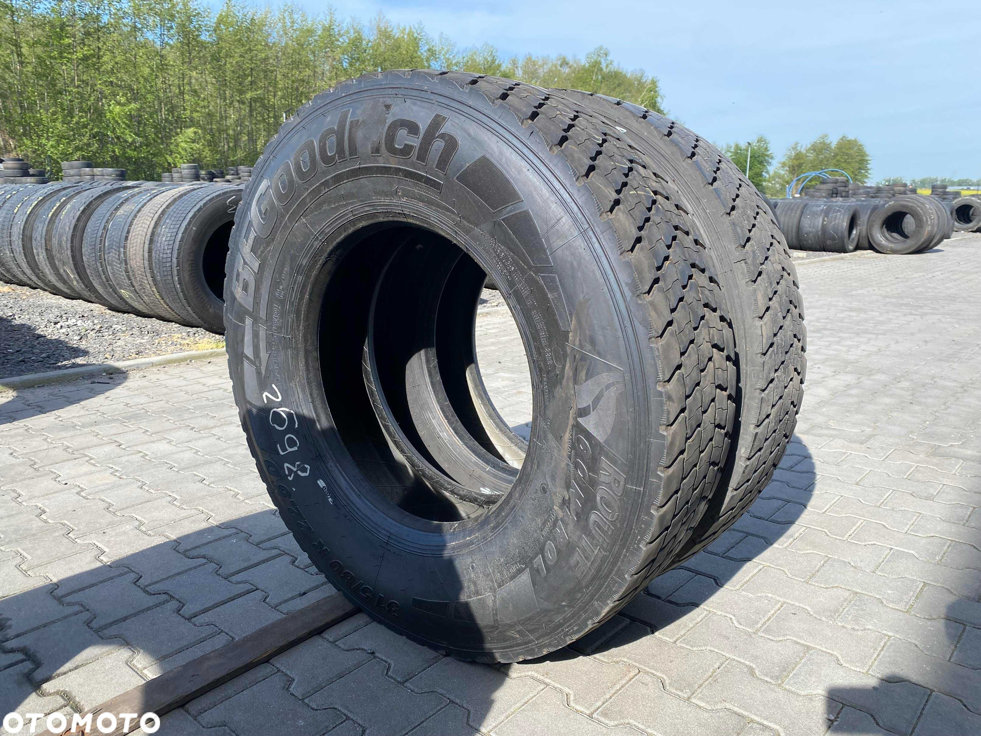 Opony 315/80R22.5 BFGOODRICH ROUTE CONTROL D Napędowe 11-12mm - 6
