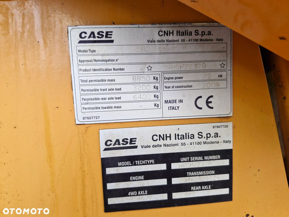 Case 580 SUPER R - 9