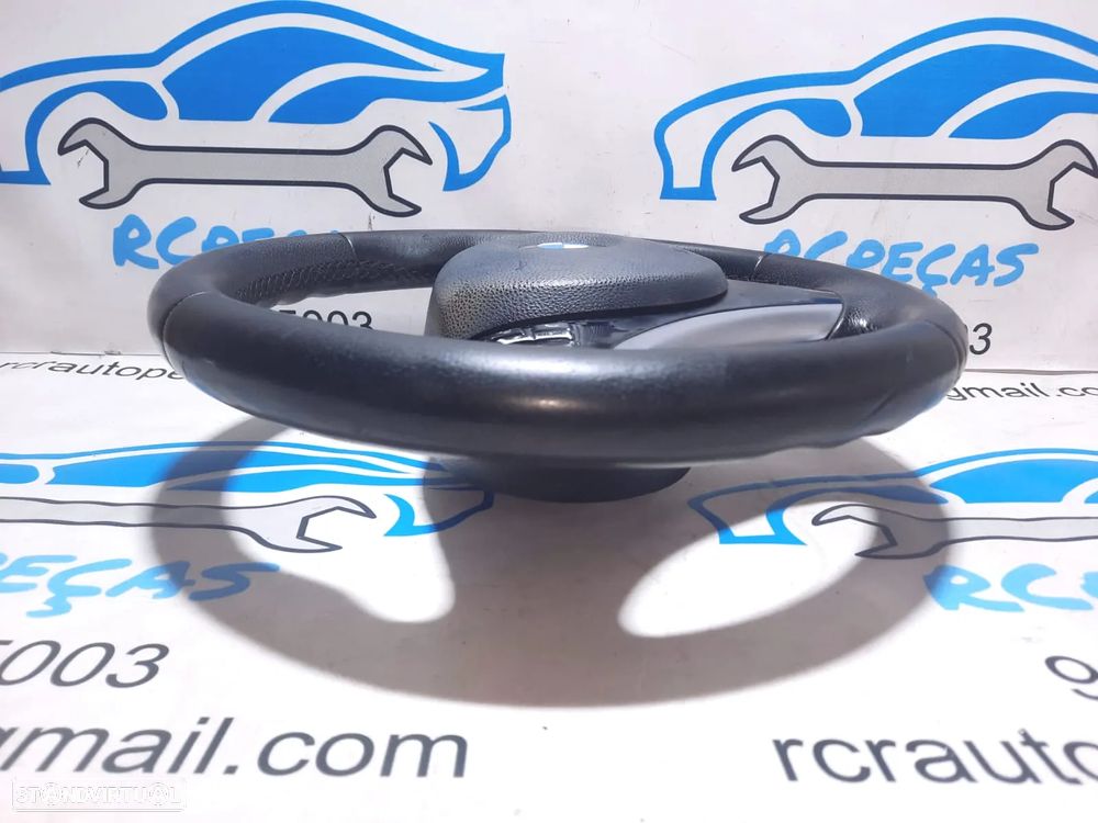 VOLANTE GUIADOR COMPLETO BMW SERIE 3 E91 SERIE 3 E90 E92 E93 X1 E84 PELE AIRBAG COMANDOS MULTIFUNÇÕES CONTROLO - 5