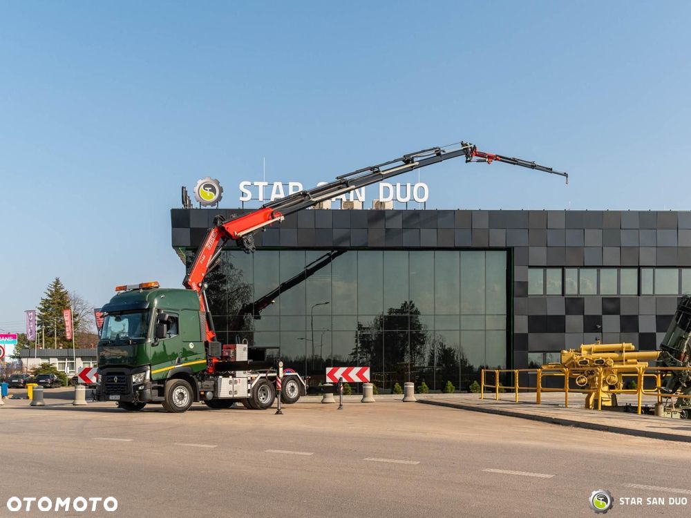 Renault T440 6x2 Fassi F485RA.2.26XE-Dynamic HDS Żuraw Fly Jib Siodło - 8