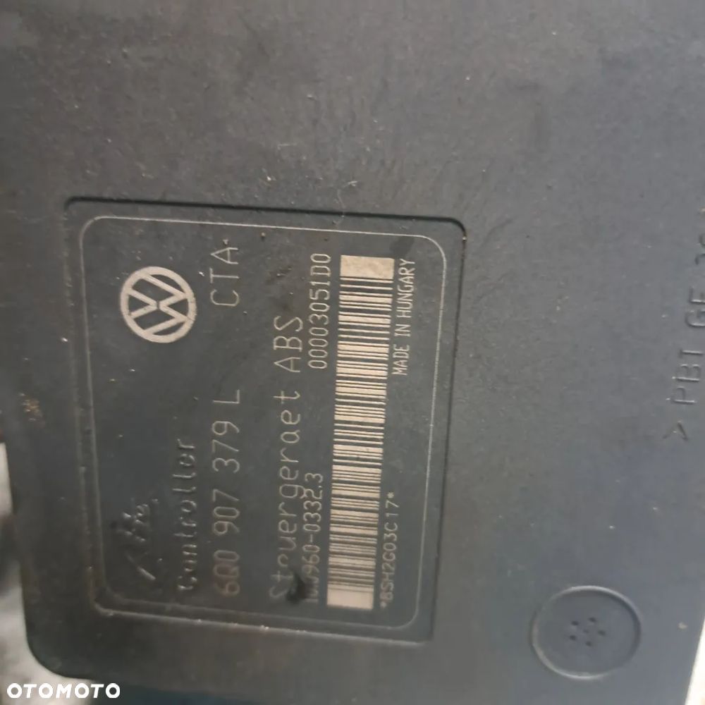VW AUDI POMPA ABS STEROWNIK 6Q0 907 379 L 6Q0 907 379 - 4