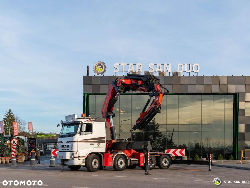 Volvo FH 520 8x2 PALFINGER PK 100002 HDS Żuraw Fly Jib - 7