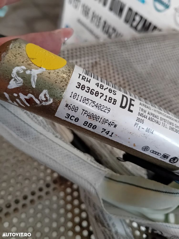 Cortine Airbag Latral Cortina Stanga Dreapta Vw Passat B6 2005-2010 Limuzina - 6