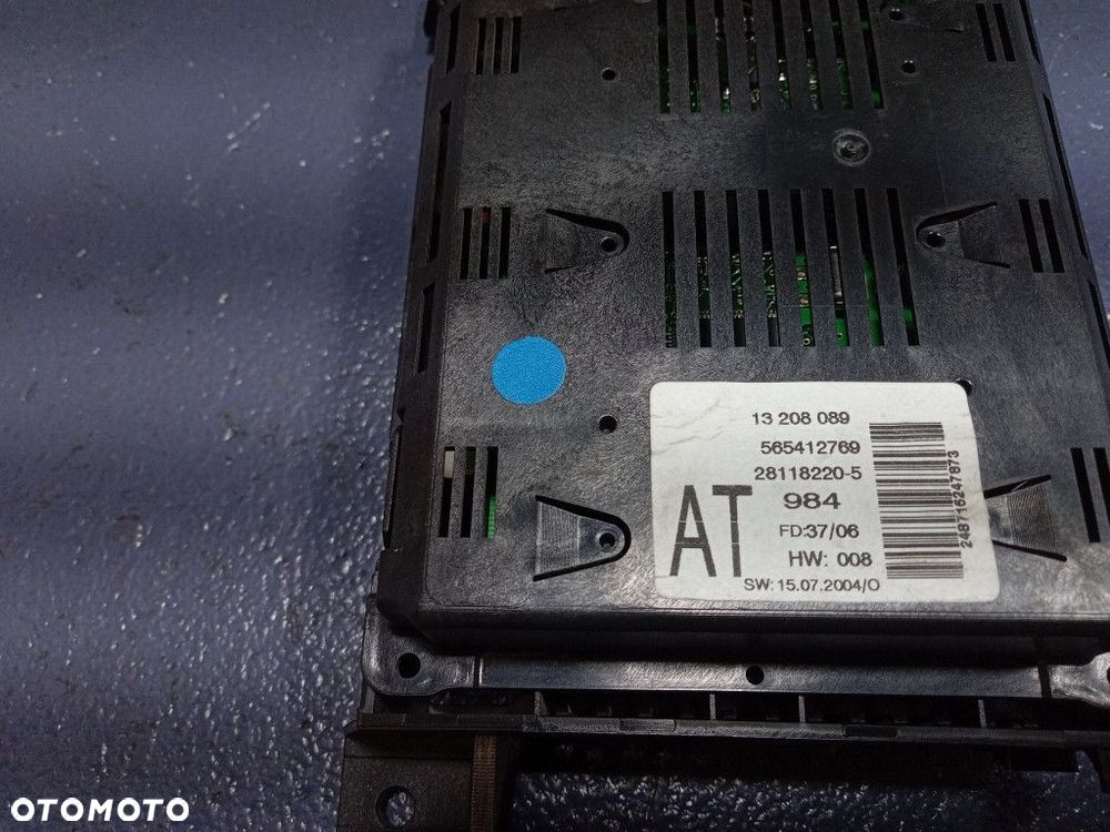 OPEL ASTRA H RADIO WYŚWIETLACZ KOMPLET 13251048 13208089 - 7