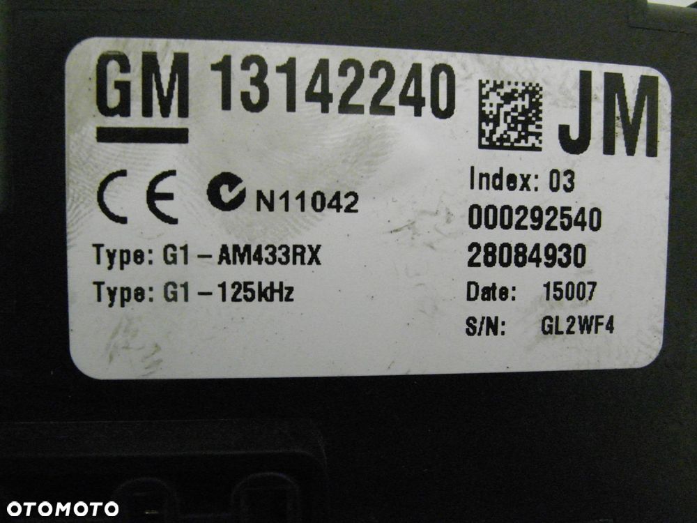 STACYJKA STEROWNIK OPEL CORSA D 1.2 - Z 12 XEP 0261208940 55557933 56155D - 3