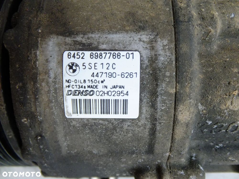 kompresor klimatyzacji bmw e87 2,0 d 6987766 - 2
