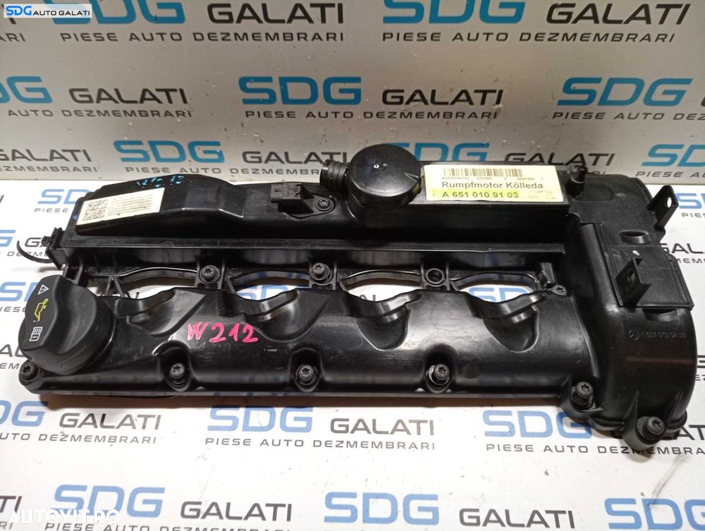 Capac Culbutori Chiulasa Chiuloasa Motor Mercedes Clasa ML Class ML W166 2011 - 2015 Cod A6510100230 A6510109103 A6510104309 [M4935] - 1