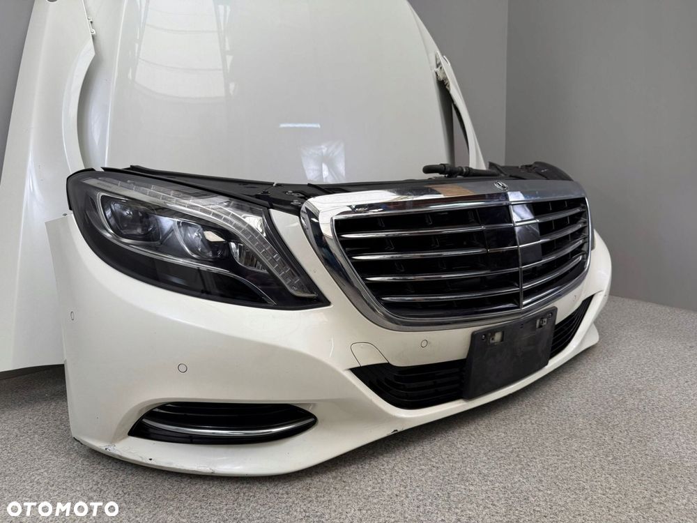 MERCEDES W222 222 PRZÓD MASKA PAS ZDERZAK LAMPY LED BŁOTNIKI CHŁODNICE 799 - 2