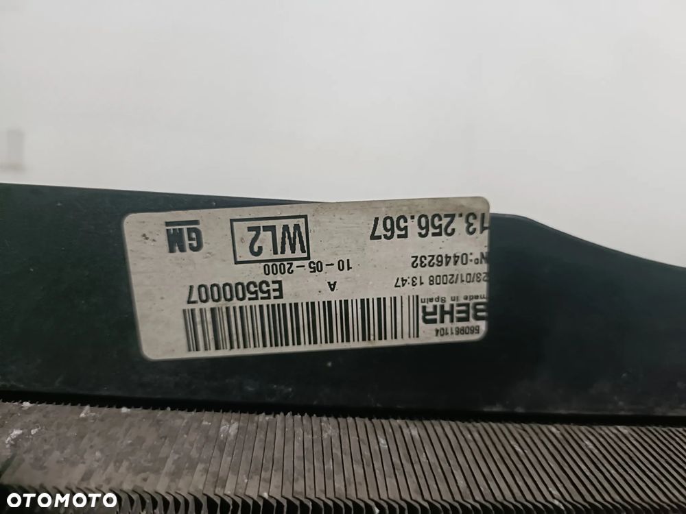 OPEL CORSA D 06-14 1,2 B chłodnica wody + wentylator BEHR 13.256.567 * - 4