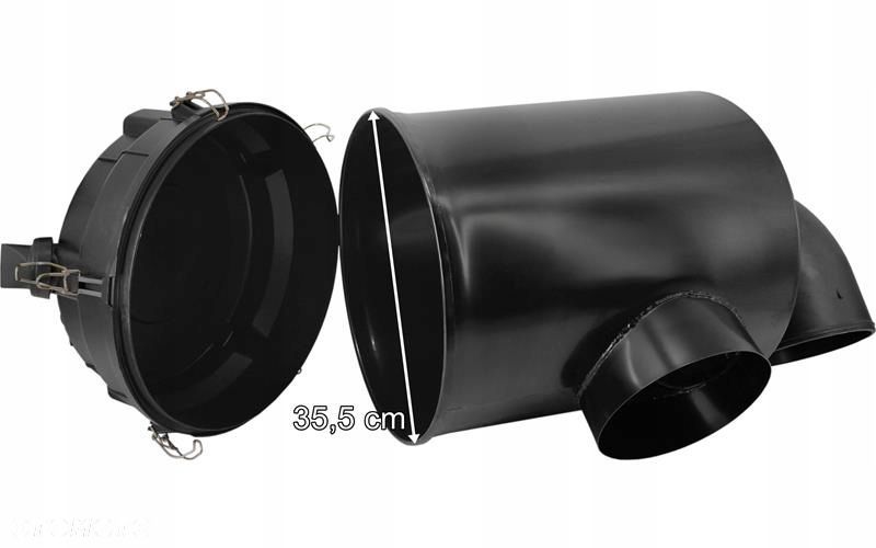 man f2000 osłona filtra powietrza metal - 3
