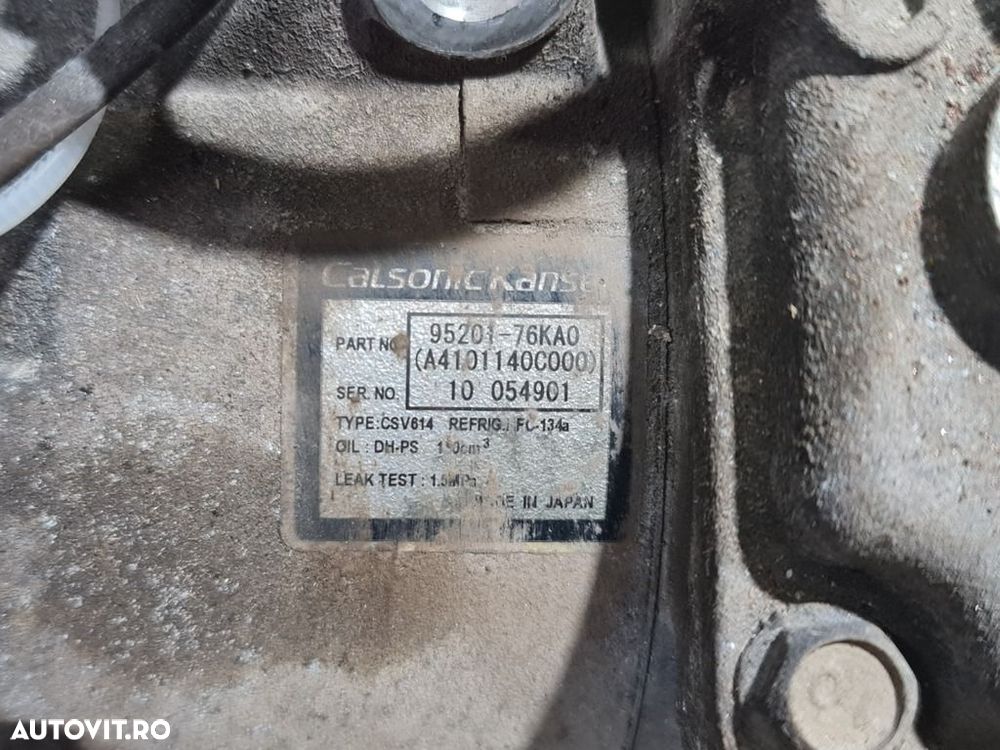 Compresor clima Suzuki Grand Vitara 2.4 B 2006 - 2012 169CP J24B (1308) Benzina 9520176ka0 - 2