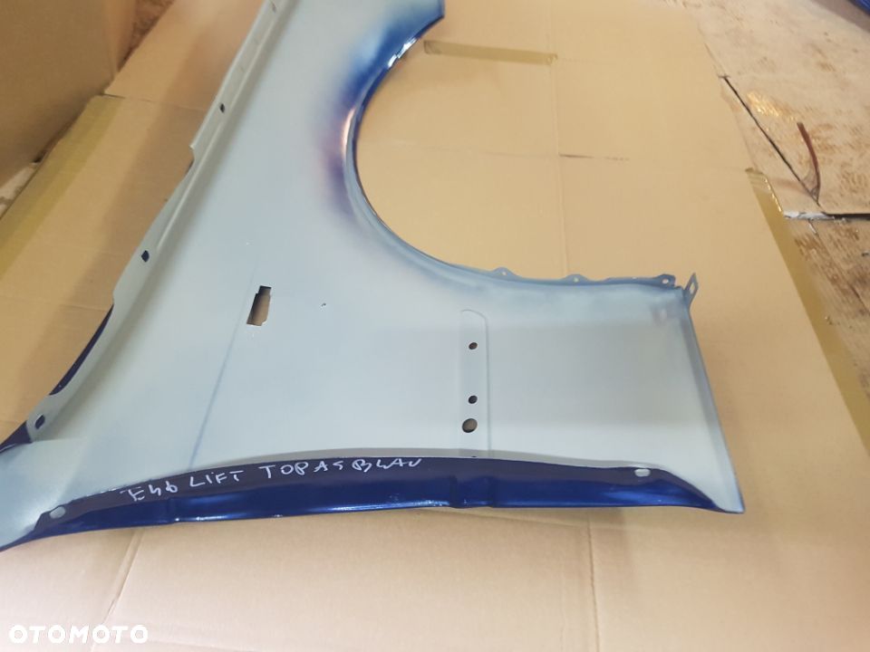 Błotnik przód lewy BMW E46 lift sedan kombi topasblau metalic - 8
