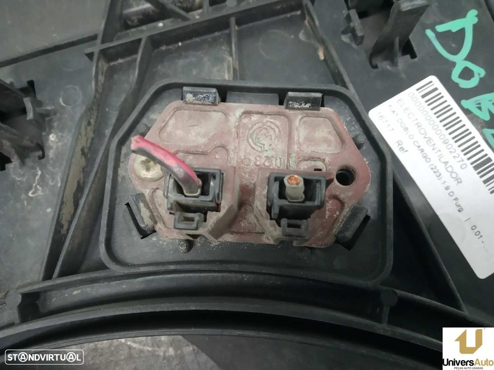 ELECTROVENTILADOR FIAT DOBLO CARGO 2001 -8347200 - 1