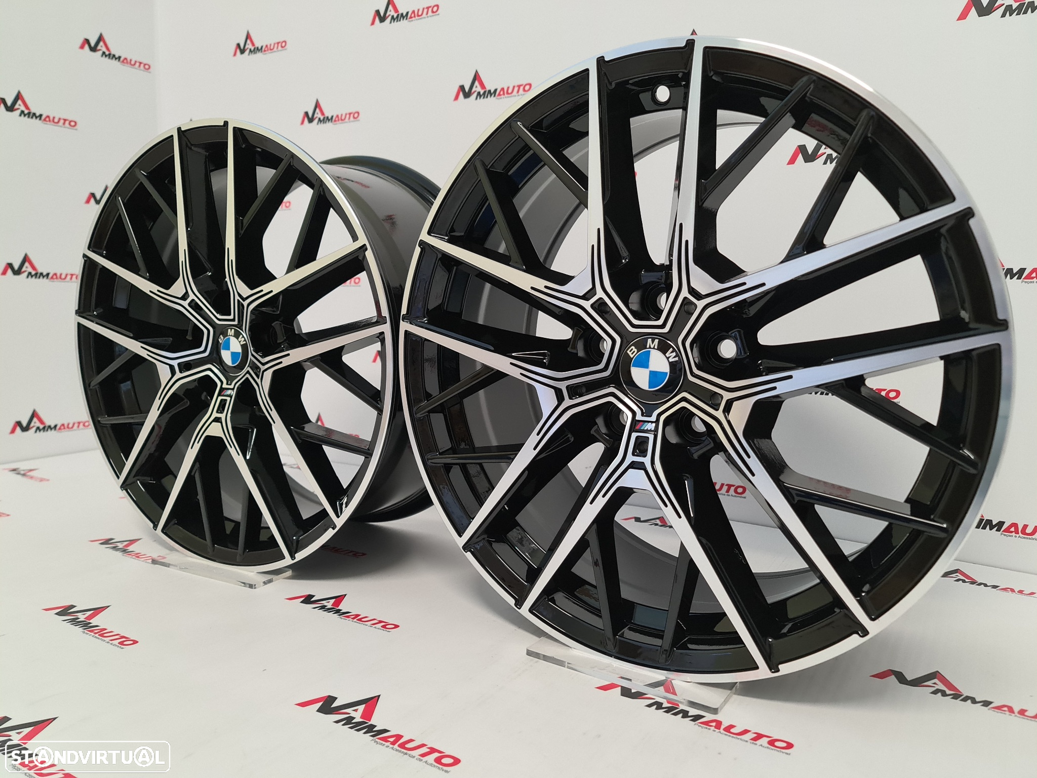 Jantes Look BMW 555M Preto Polido 18 (5x120) - 2