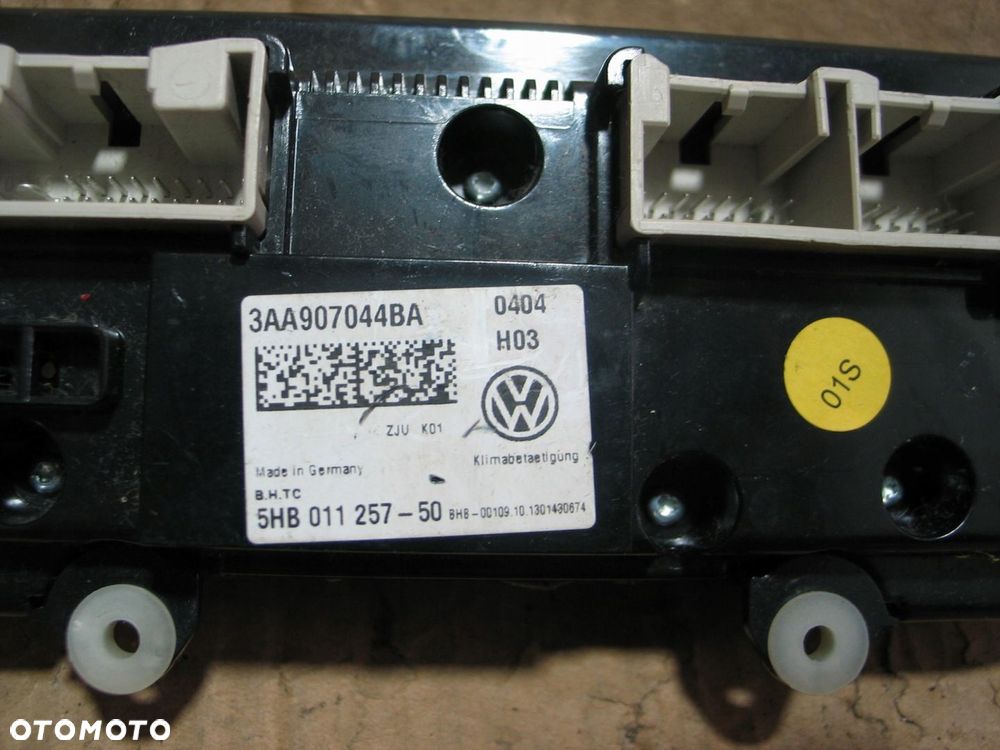 panel klimatyzacji nawiewu vw passat CC B7 3AA - 7