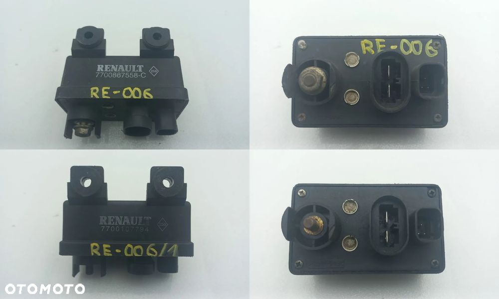 PRZEKAŹNIK PRZEKAŹNIKI ŚWIEC ŻAROWYCH 7700115078 TRAFIC, MOVANO, VITARO - 4