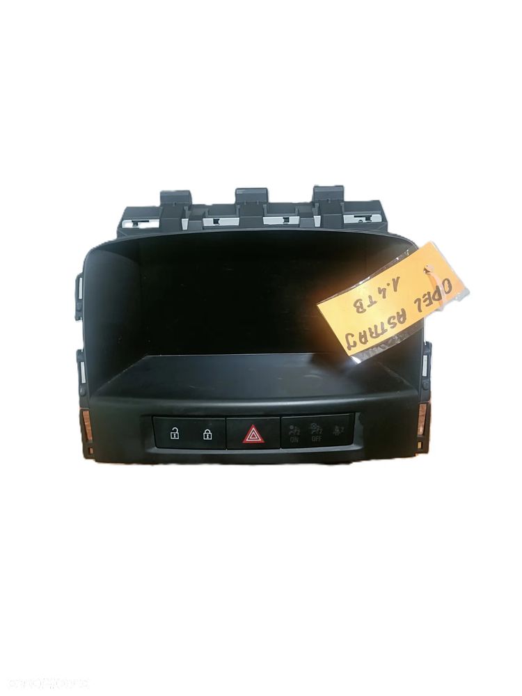 OPEL ASTRA IV J 09-19 ekran wyświetlacz radia 95196686 * - 1