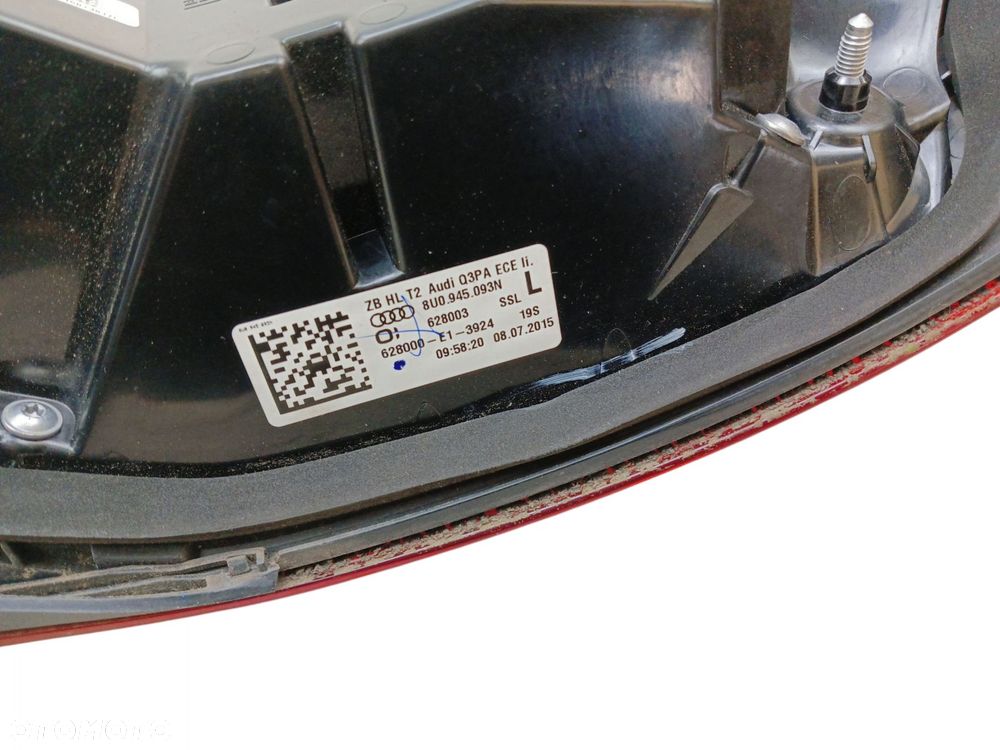 LAMPA LEWY TYŁ LED AUDI Q3 I 8U LIFT (14-18) 8U0945093N - 5