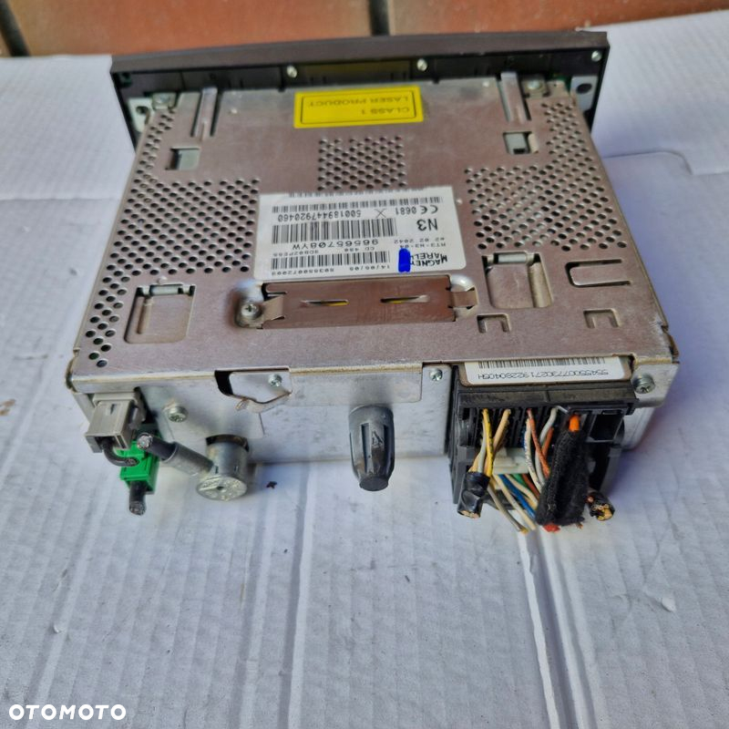 Peugeot 407 radio nawigacja cd fabryczne RT3 96565708YW - 4