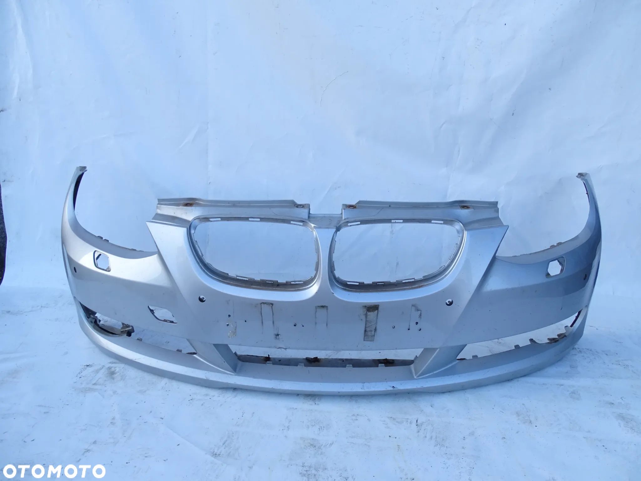 ZDERZAK PRZÓD PRZEDNI BMW E92 E93 TITANSILBER F-VAT - 1